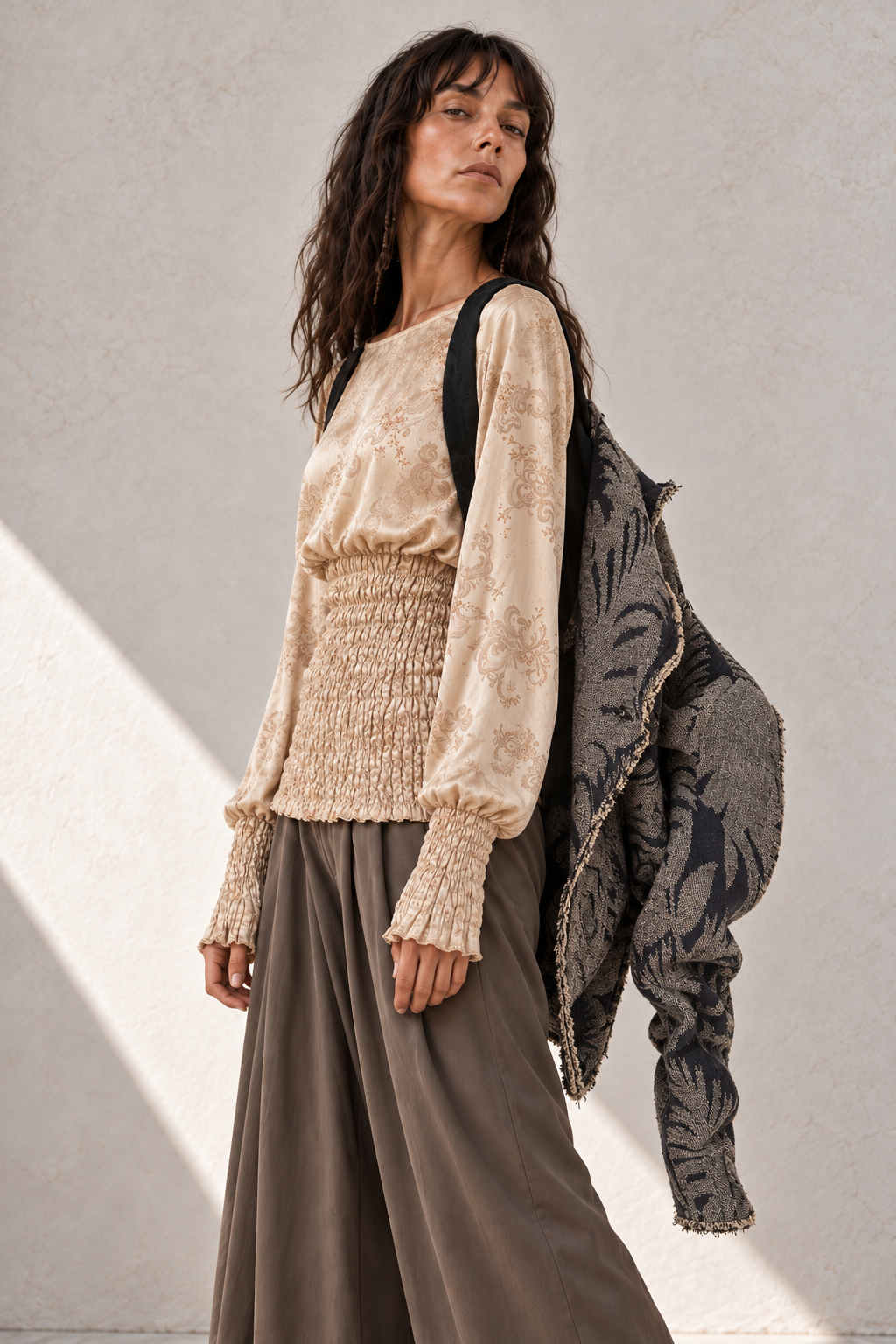Canapa Jacquard Blazer