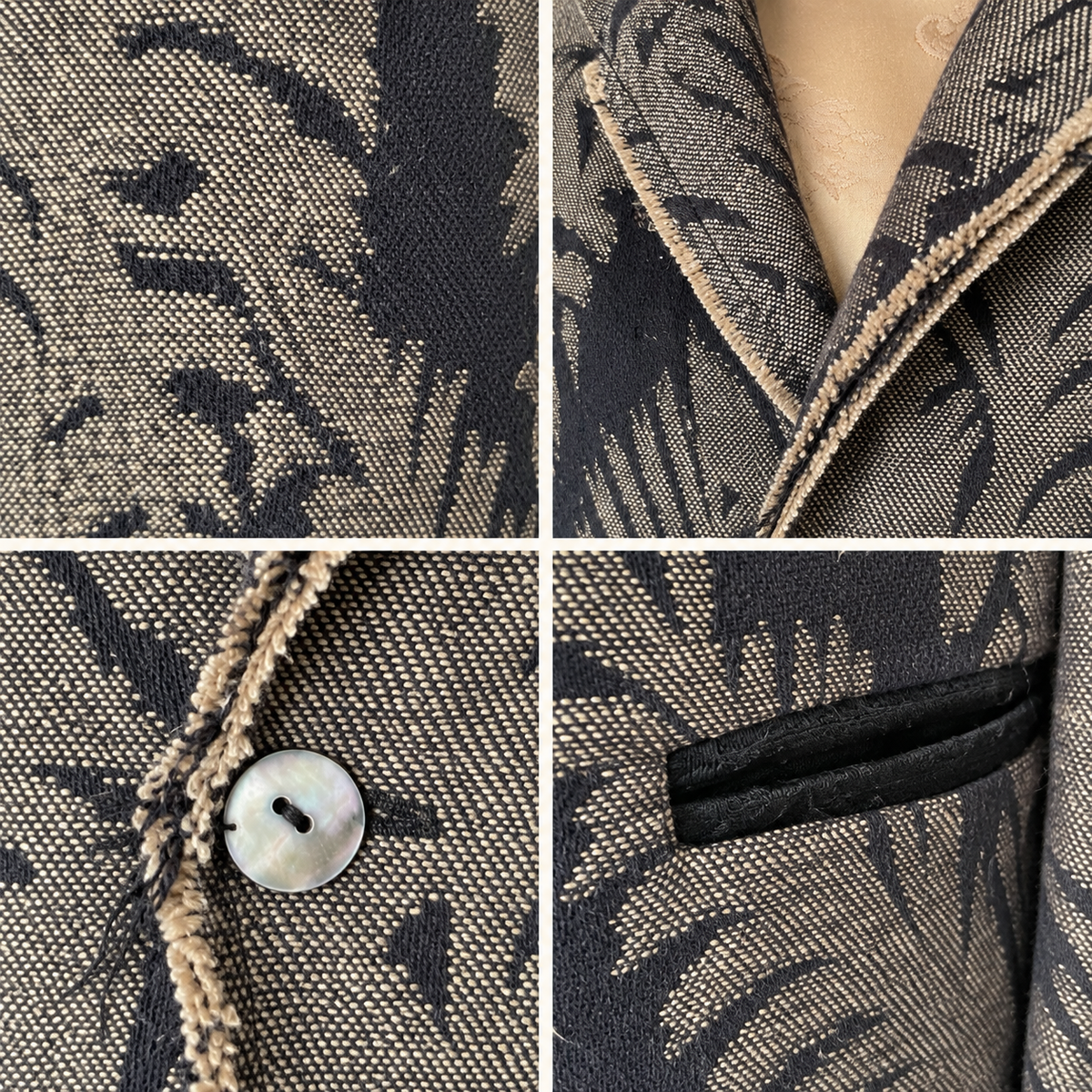 Canapa Jacquard Blazer