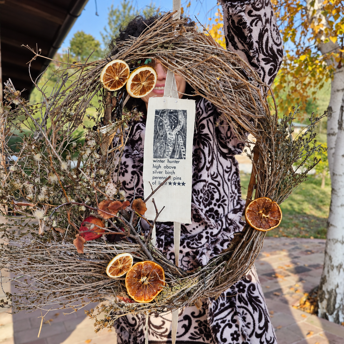 RECLAIMED WREATHS — A Christmas workshop at Casa Vuscichè