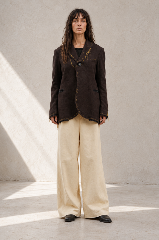 Apulian Hemp Hand-Finished Jacket