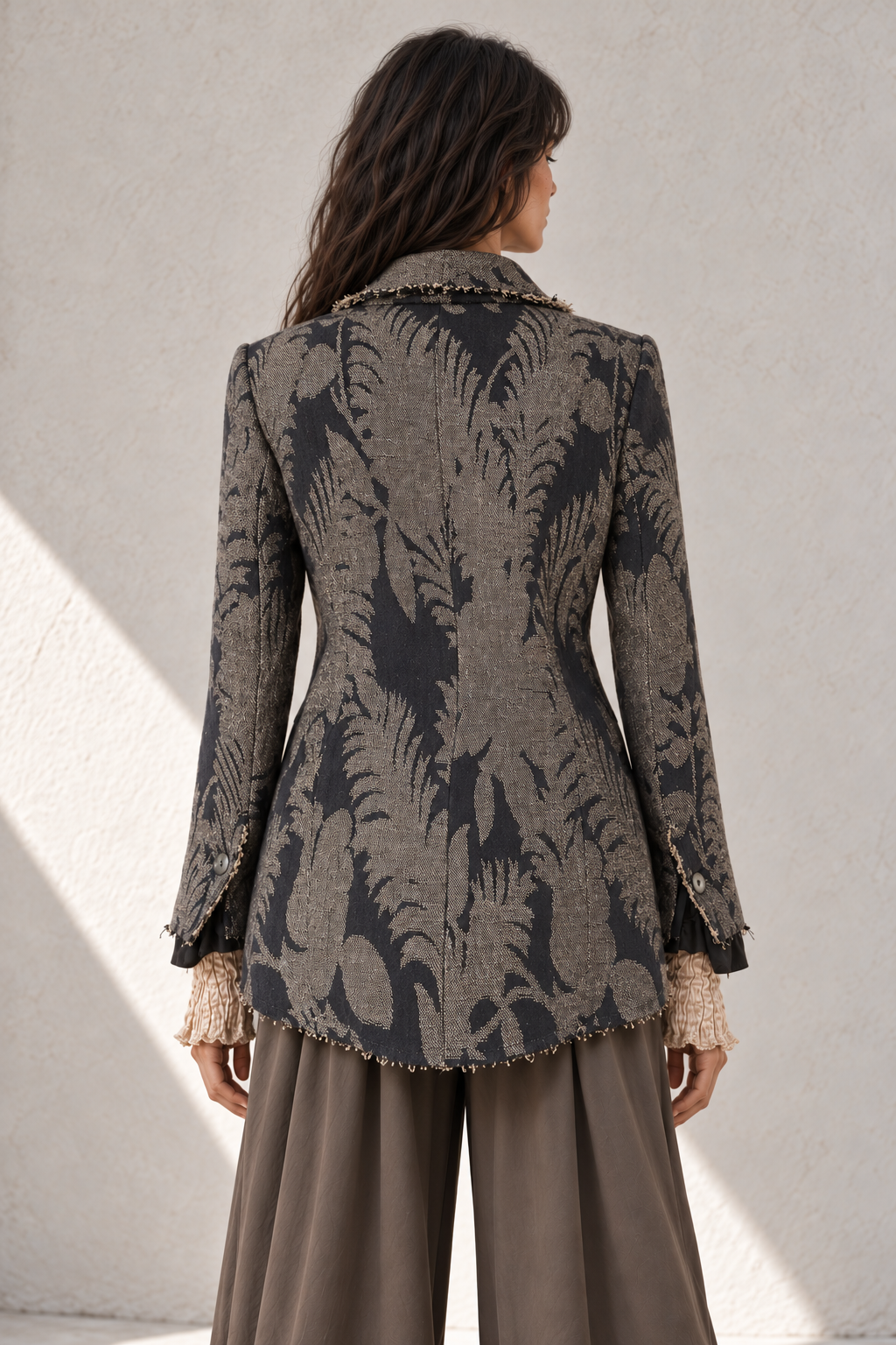 Canapa Jacquard Blazer