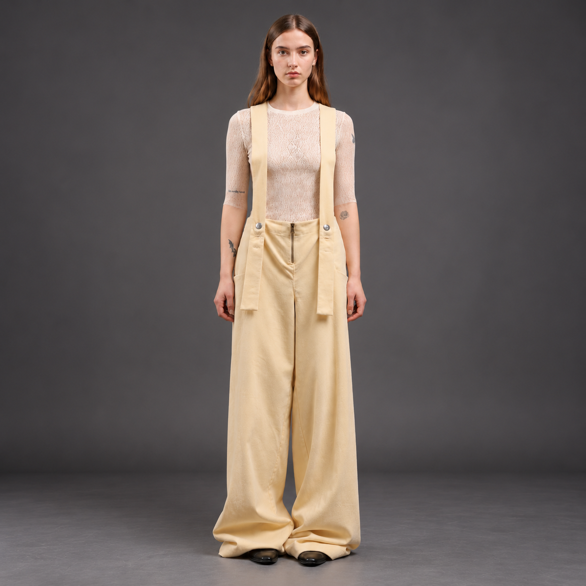 ROMEO SUSPENDER TROUSERS — PIECE 01